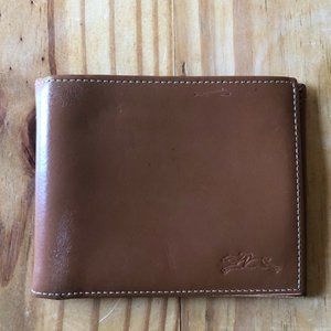 Vintage Longchmap Men's Leather Wallet